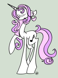 Size: 446x600 | Tagged: safe, artist:papermonster2000, derpibooru import, sweetie belle, pony, unicorn, female, filly, solo