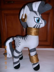 Size: 900x1200 | Tagged: artist needed, safe, derpibooru import, zecora, zebra, irl, photo, plushie, toy