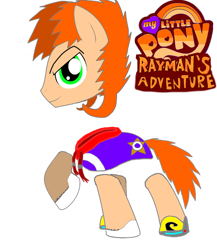 Size: 1024x1178 | Tagged: safe, artist:jayman239, derpibooru import, ponified, rayman, solo