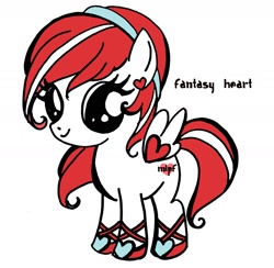 Size: 1791x1750 | Tagged: safe, artist:pixel-chick, derpibooru import, oc, oc only, oc:fantasy heart, heart, solo