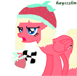 Size: 482x480 | Tagged: safe, artist:hay123lin, artist:ms-paint-base, derpibooru import, ponified, solo, sugar rush, taffyta muttonfudge, wreck-it ralph