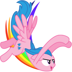 Size: 3000x3000 | Tagged: safe, artist:sunley, derpibooru import, firefly, pegasus, pony, g1, g4, female, flying, g1 to g4, generation leap, mare, rainbow trail, simple background, solo, speed trail, transparent background, vector