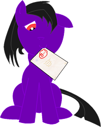 Size: 563x707 | Tagged: safe, artist:youwillneverkno, derpibooru import, pony, mane, solo, test