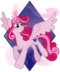 Size: 1000x1200 | Tagged: safe, artist:fuutachimaru, oc, oc only, alicorn, pony, alicorn oc, art trade, magic, solo