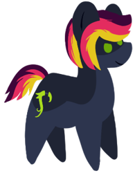 Size: 264x339 | Tagged: safe, artist:ask-pony-falkner, derpibooru import, oc, oc only, oc:psycha, pony, female, mare, solo