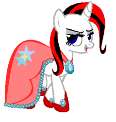 Size: 336x352 | Tagged: safe, artist:gabythehedgehog, derpibooru import, oc, oc only, pony, unicorn, solo