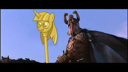 Size: 1024x576 | Tagged: safe, derpibooru import, princess twilight sparkle (episode), conan the barbarian, exploitable meme, meme, twilight scepter, twilight scepter meme