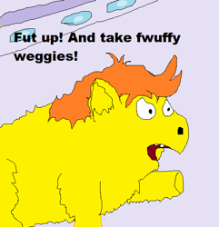 Size: 530x550 | Tagged: safe, artist:artist-kun, derpibooru import, fluffy pony, futurama, meme, philip j. fry, shut up and take my money, solo