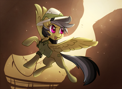 Size: 962x700 | Tagged: dead source, safe, artist:vellaart, derpibooru import, daring do, solo