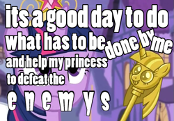 Size: 653x454 | Tagged: safe, derpibooru import, edit, edited screencap, screencap, alicorn, pony, princess twilight sparkle (episode), female, half life full life consequences, image macro, mare, solo, text, twilight scepter