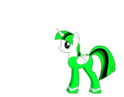 Size: 830x650 | Tagged: safe, derpibooru import, oc, oc only, alicorn, pony, pony creator, alicorn oc, dallas, dallas stars, hair, hockey, mascot, nhl, solo, stars