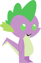 Size: 2000x3071 | Tagged: safe, artist:eipred, derpibooru import, spike, dragon, pointy ponies, solo