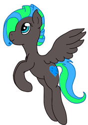 Size: 570x805 | Tagged: safe, artist:kitsamoon, oc, oc only, pegasus, pony, solo