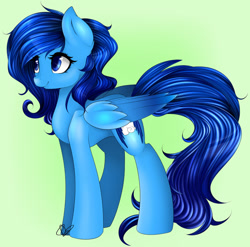 Size: 899x889 | Tagged: safe, artist:cinnamonh3artz, oc, oc only, oc:cloudwing, solo