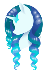 Size: 222x351 | Tagged: safe, artist:haventide, oc, oc only, oc:aqua wish, pony, unicorn, bust, female, mare, solo