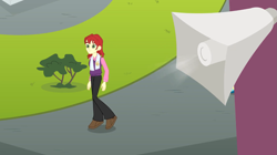 Size: 1363x763 | Tagged: safe, derpibooru import, screencap, nolan north, equestria girls, background human, solo