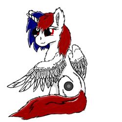 Size: 894x894 | Tagged: safe, artist:horseluver3000, derpibooru import, oc, oc only, alicorn, pony, alicorn oc, solo