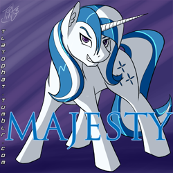 Size: 1024x1024 | Tagged: safe, artist:tlatophat, derpibooru import, majesty, pony, unicorn, g1, badass, female, mare, solo