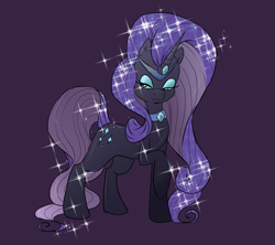 Size: 1015x900 | Tagged: safe, artist:pixiekicks, derpibooru import, nightmare rarity, pony, unicorn, female, horn, mare, solo, two toned mane