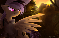 Size: 900x581 | Tagged: safe, artist:namiwami, derpibooru import, daring do, pony, mane, solo