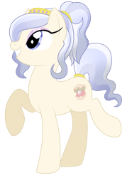 Size: 932x1305 | Tagged: safe, artist:cloud-shaper, oc, oc only, oc:opalescent pearl, crystal pony, pony, art trade, female, mare, solo