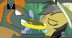 Size: 1269x667 | Tagged: safe, derpibooru import, daring do, rogue (character), daring don't, henchmen, rings of scorchero, the ring