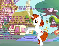 Size: 830x650 | Tagged: safe, oc, oc only, pony, pony creator, donut steel