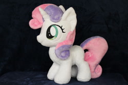 Size: 1024x683 | Tagged: safe, artist:whitedove-creations, derpibooru import, sweetie belle, irl, photo, plushie