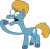 Size: 1344x1316 | Tagged: safe, artist:colossalstinker, derpibooru import, .mov, beavis, beavis and butthead, crossover, ponified, solo