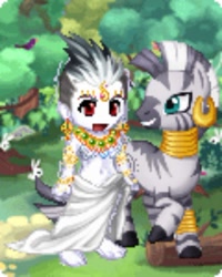 Size: 324x405 | Tagged: safe, derpibooru import, zecora, human, zebra, everfree forest, gaia online, humanized, tektek