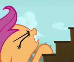 Size: 414x342 | Tagged: safe, derpibooru import, screencap, scootaloo, flight to the finish, solo