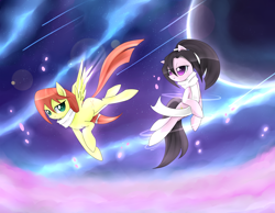 Size: 3900x3022 | Tagged: safe, artist:cyanaeolin, oc, oc only, pegasus, pony, pegasus oc, wings