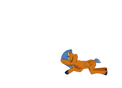 Size: 900x650 | Tagged: safe, oc, oc only, pony, pony creator, atlanta thrashers, hockey, incorrect leg anatomy, nhl, sleeping, solo