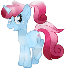 Size: 1000x900 | Tagged: safe, artist:zoiby, derpibooru import, oc, oc only, oc:icy soda, crystal pony, pony, solo