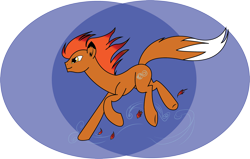 Size: 3333x2121 | Tagged: safe, artist:shadowflashmlp, derpibooru import, oc, oc only, earth pony, pony, augmented tail, solo