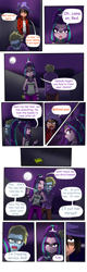 Size: 810x2545 | Tagged: safe, artist:nekojackun, aria blaze, oc, oc:red soul, comic:the worst, equestria girls, clothes, comic, sleeveless, tanktop