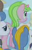 Size: 70x110 | Tagged: safe, derpibooru import, screencap, coco crusoe, orion, perfect pace, red gala, shooting star (character), pony, unicorn, a canterlot wedding, alternate hairstyle, apple family member, crimson gala, picture for breezies, the master