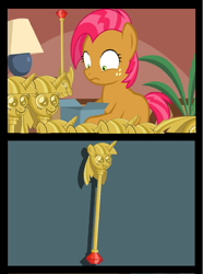 Size: 651x876 | Tagged: safe, derpibooru import, babs seed, box, exploitable meme, meme, surprised, twilight scepter