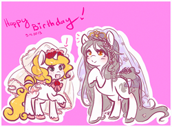 Size: 500x368 | Tagged: safe, artist:tea-ponies, derpibooru import, oc, oc only, oc:merrygold, crossdressing, male, trap