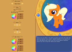 Size: 1391x1009 | Tagged: safe, oc, oc only, oc:dreamsicle, 3d, 3d pony creator, legends of equestria