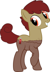 Size: 5683x8235 | Tagged: safe, artist:djdavid98, artist:sofunnyguy, oc, oc only, oc:coke pony, food pony, original species, pony, .ai available, .svg available, absurd resolution, simple background, solo, transparent background, vector