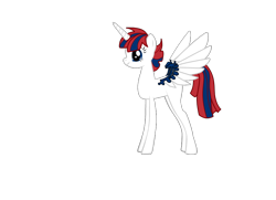 Size: 900x650 | Tagged: safe, oc, oc only, alicorn, pony, pony creator, alicorn oc, hockey, montreal canadiens, nhl, solo