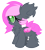 Size: 3000x3366 | Tagged: safe, artist:starlightlore, derpibooru import, oc, oc only, oc:heartbeat, bat pony, pony, blank flank, fluffy, heart eyes, simple background, solo, transparent background, wingding eyes