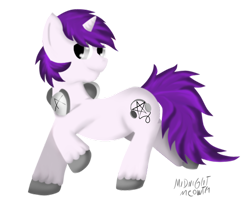 Size: 500x409 | Tagged: safe, artist:midnightmeowth, derpibooru import, oc, oc only, simple background, solo, transparent background