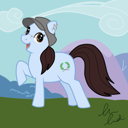 Size: 1000x1000 | Tagged: safe, artist:cardi-ology, pony, mane, ponified, solo