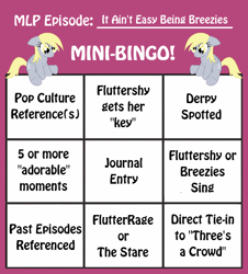 Size: 461x510 | Tagged: safe, pony, it ain't easy being breezies, bingo, mane, mini-bingo