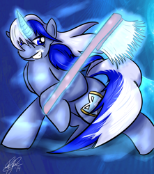 Size: 3000x3400 | Tagged: safe, artist:lionforce1337, minuette, magic, solo, toothbrush