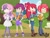 Size: 1600x1200 | Tagged: safe, artist:2-lettdodd, derpibooru import, apple bloom, babs seed, scootaloo, sweetie belle, human, cutie mark crusaders, humanized, light skin, winged humanization