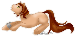 Size: 900x445 | Tagged: safe, artist:phynix, derpibooru import, ponified, solo, toboe, wolf's rain