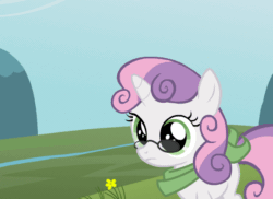 Size: 550x400 | Tagged: artist needed, safe, derpibooru import, sweetie belle, animated, ask, fez, glasses, hat, hello-sweetie-belle, solo, sweetiebuse